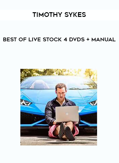 Timothy Sykes - Best of Live Stock 4 DVDs + Manual digital download