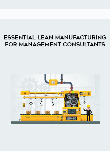 Essential Lean Manufacturing for Management Consultants digital download