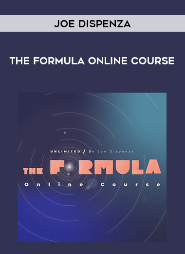 Joe Dispenza - The Formula Online Course digital download