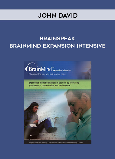 John David - BrainSpeak - BrainMind Expansion Intensive digital download