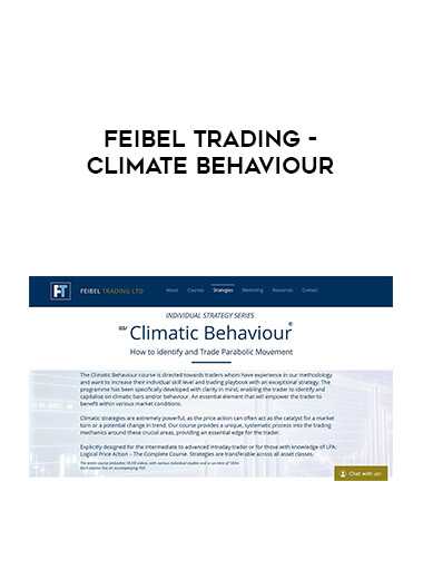 Feibel Trading - Climate Behaviour digital download