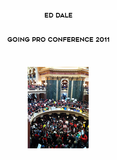 Ed Dale - Going Pro Conference 2011 digital download