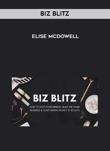Biz Blitz - Elise McDowell digital download