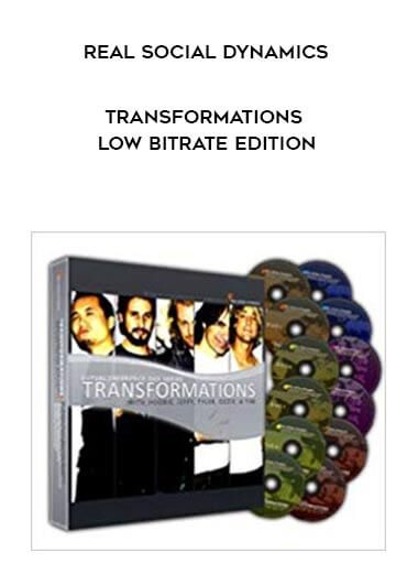 Real Social Dynamics - Transformations Low Bitrate Edition digital download