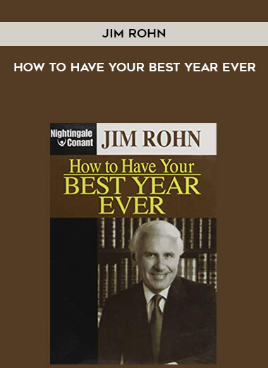 Jim Rohn - how to have your best year ever digital download