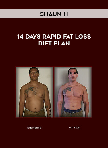 14 days rapid fat loss diet plan by Shaun H digital download