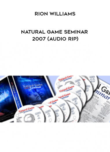 Rion Williams - Natural Game Seminar 2007 (Audio Rip) digital download