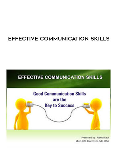 Effective Communication Skills digital download