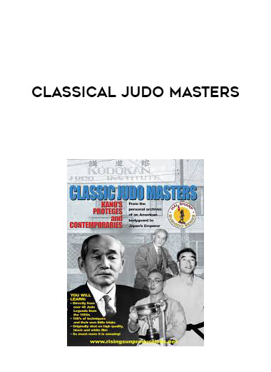 Classical Judo Masters digital download