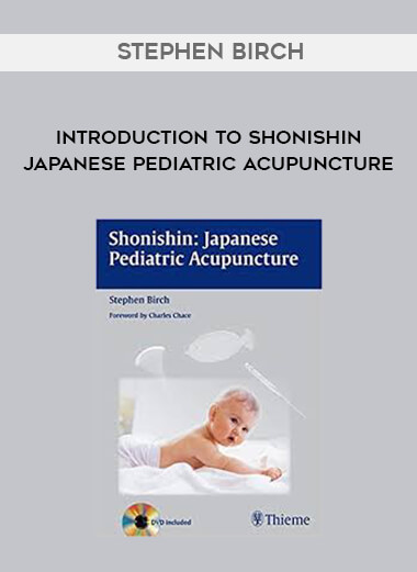 Stephen Birch - Introduction to Shonishin - Japanese Pediatric Acupuncture digital download