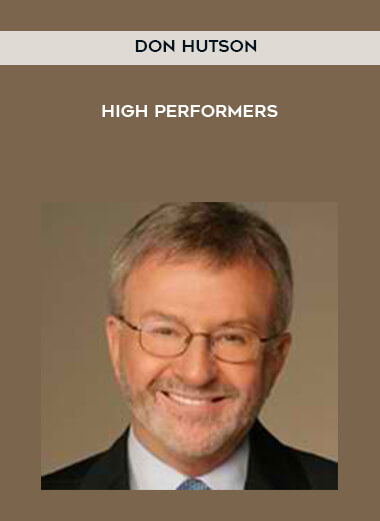 Don Hutson - High Performers digital download