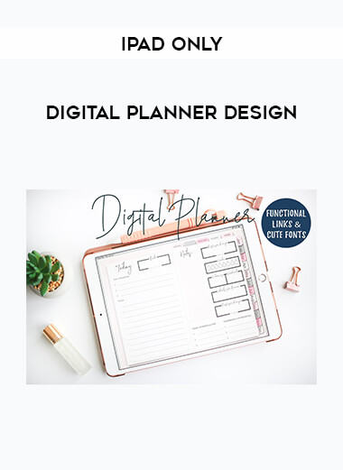 Digital Planner Design - iPad Only digital download