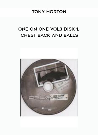 Tony Horton - One on One VoL3 Disk 1: Chest Back And Balls digital download