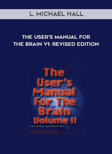 L. Michael Hall - The User's Manual for the Brain v1: Revised Edition digital download