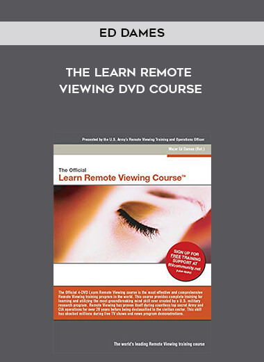 Ed Dames - The Learn Remote Viewing DVD course digital download