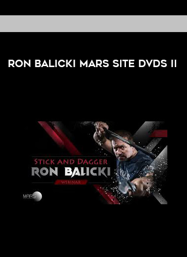 ron balicki MARS site Dvds II digital download