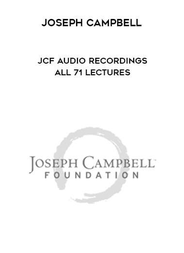 Joseph Campbell - JCF Audio Recordings All 71 Lectures digital download