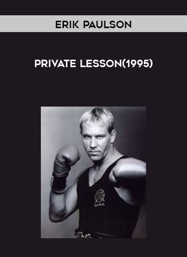Erik Paulson private lesson(1995) digital download