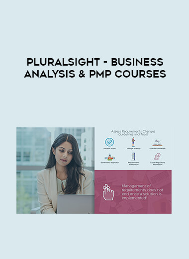 Pluralsight - Business Analysis & PMP courses digital download