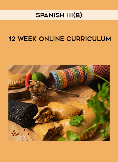 Spanish III(B) - 12 Week Online Curriculum digital download