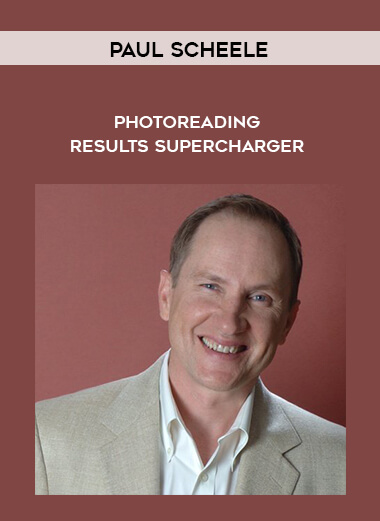 Paul Scheele - PhotoReading Results Supercharger digital download