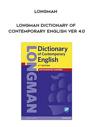 Longman - Longman Dictionary of Contemporary English ver 4.0 digital download