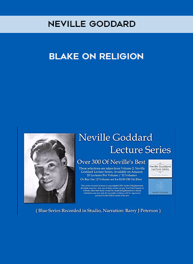 Neville Goddard - Blake on Religion digital download