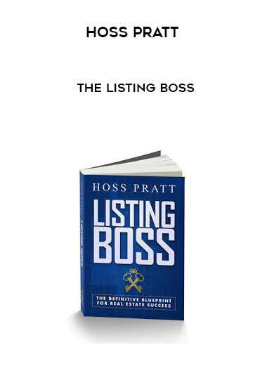 Hoss Pratt - The Listing Boss digital download