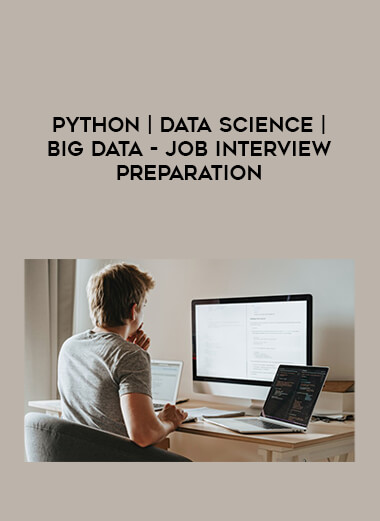 Python | Data Science | Big Data - Job Interview Preparation digital download