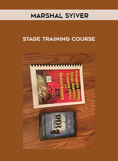 Marshal Syiver - Stage Training Course digital download