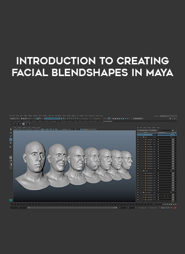 Introduction to Creating Facial Blendshapes in Maya digital download