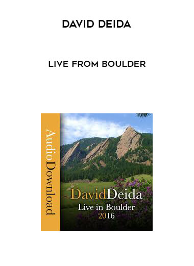 David Deida - Live from Boulder digital download