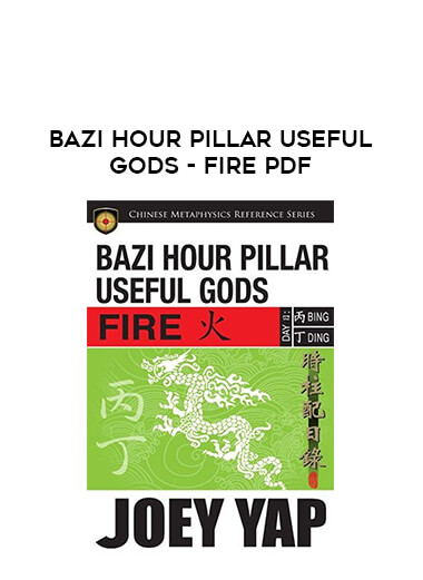 BaZi Hour Pillar Useful Gods - Fire PDF digital download