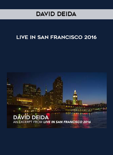 David Deida - Live in San Francisco 2016 digital download