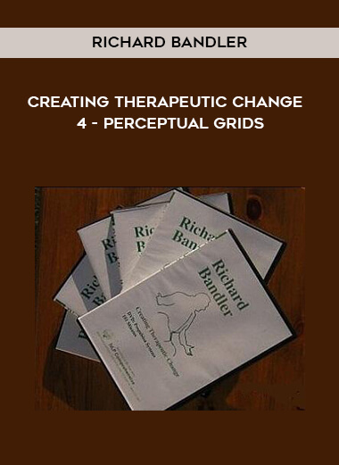 Richard Bandler - Creating Therapeutic Change - 4 - Perceptual Grids digital download