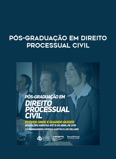 Pós-graduação em Direito Processual Civil digital download