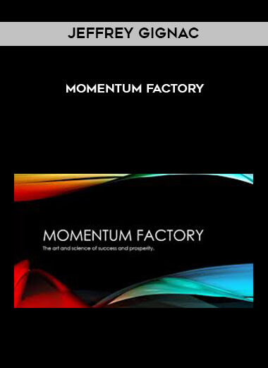 Jeffrey Gignac - Momentum Factory digital download