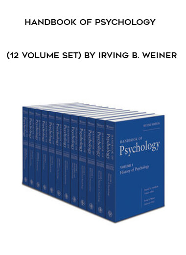 Handbook of Psychology (12 Volume Set) by Irving B. Weiner digital download