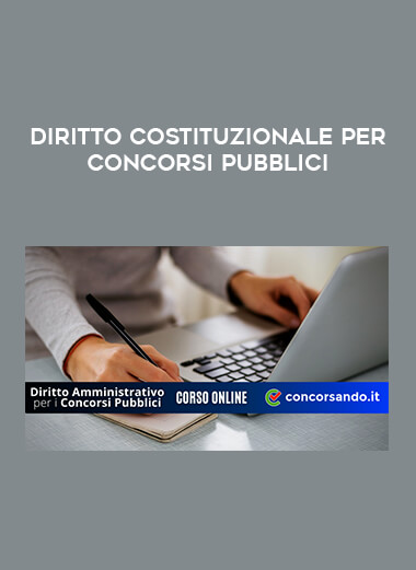 Diritto Costituzionale per concorsi pubblici digital download