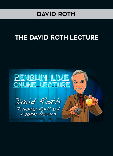 David Roth - The David Roth Lecture digital download