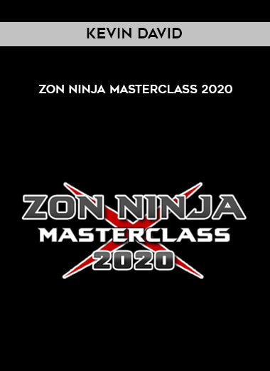Kevin David - Zon Ninja Masterclass 2020 digital download