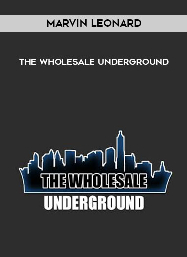 Marvin Leonard - The Wholesale Underground digital download