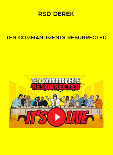 RSD Derek - Ten Commandments Resurrected digital download
