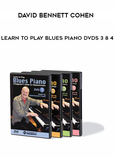 David Bennett Cohen - Learn to Play Blues Piano DVDs 3 8 4 digital download