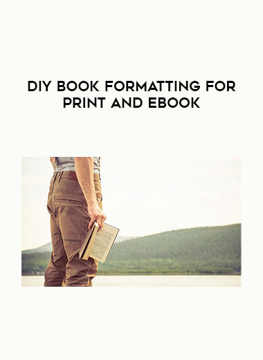 DIY Book Formatting for Print and Ebook digital download