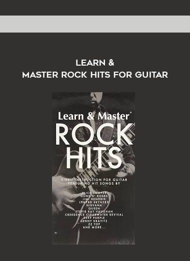 Learn & Master Rock Hits for Guitar digital download