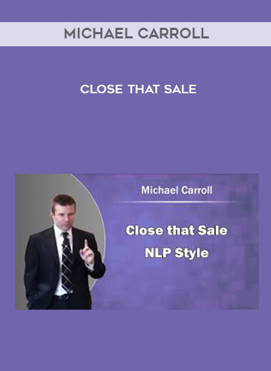 Michael Carroll - Close That Sale digital download