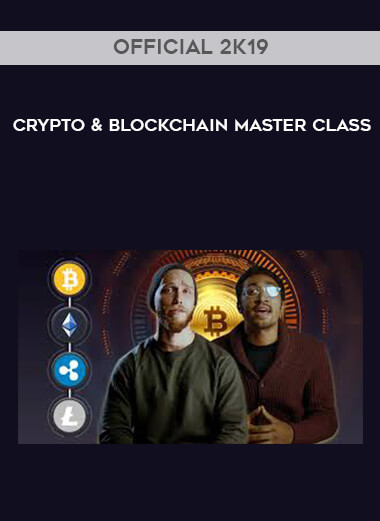 Official 2K19 crypto & Blockchain Master Class digital download