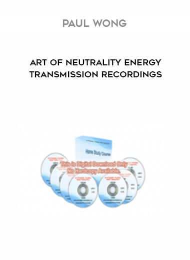 Paul Wong - Art Of Neutrality Energy Transmission Recordings digital download