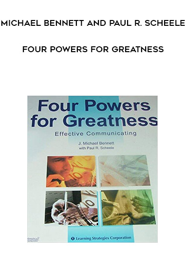 Michael Bennett With Paul R. Scheele - Four Powers For Greatness digital download